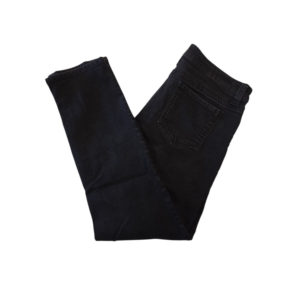 KUT from the Kloth Jeans Womens 12S Black Straight Leg Stretch Short 32x27.5